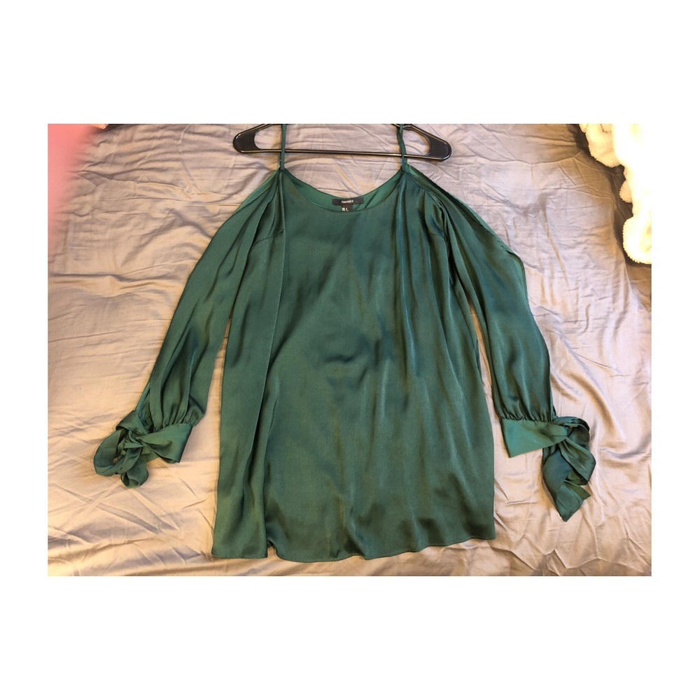 Silk Green Dress